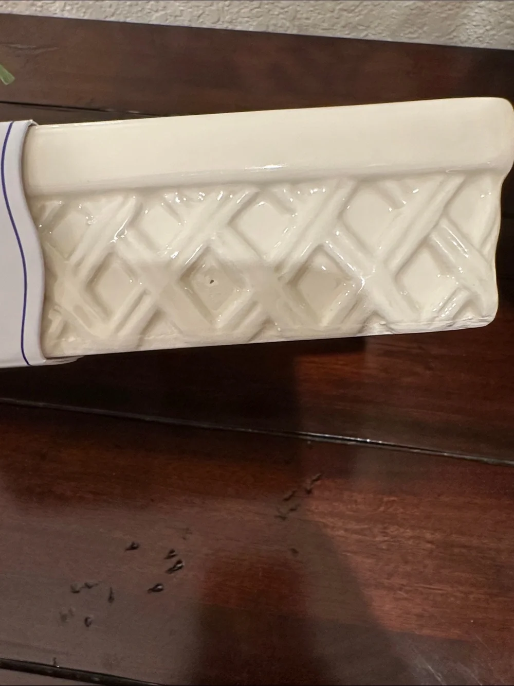 Dolce Vita Ceramic Guest Towel Tray